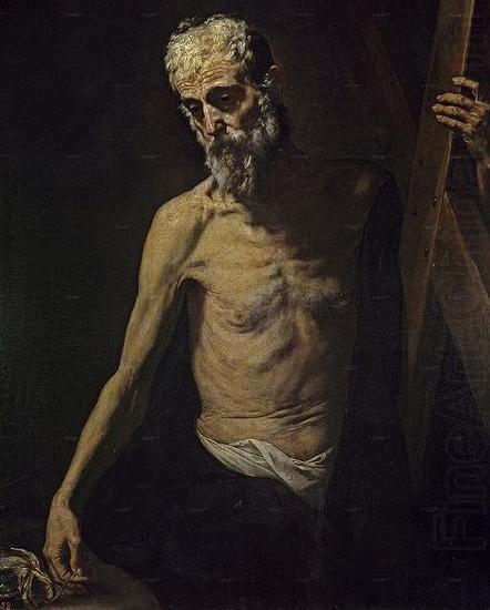 Jose de Ribera Hl. Andreas, Apostel china oil painting image